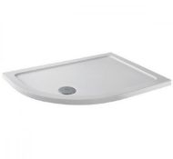Brand New Packaged MX DucoStone 1000 x 800mm Left Hand Anti Slip Quadrant Shower Tray RRP £184