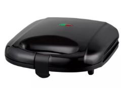 (9B) Lot RRP £105. 4x Sandwich Toaster Items: 3x Non Stick 2 Sandwich Toaster Black RRP £25 Each (1