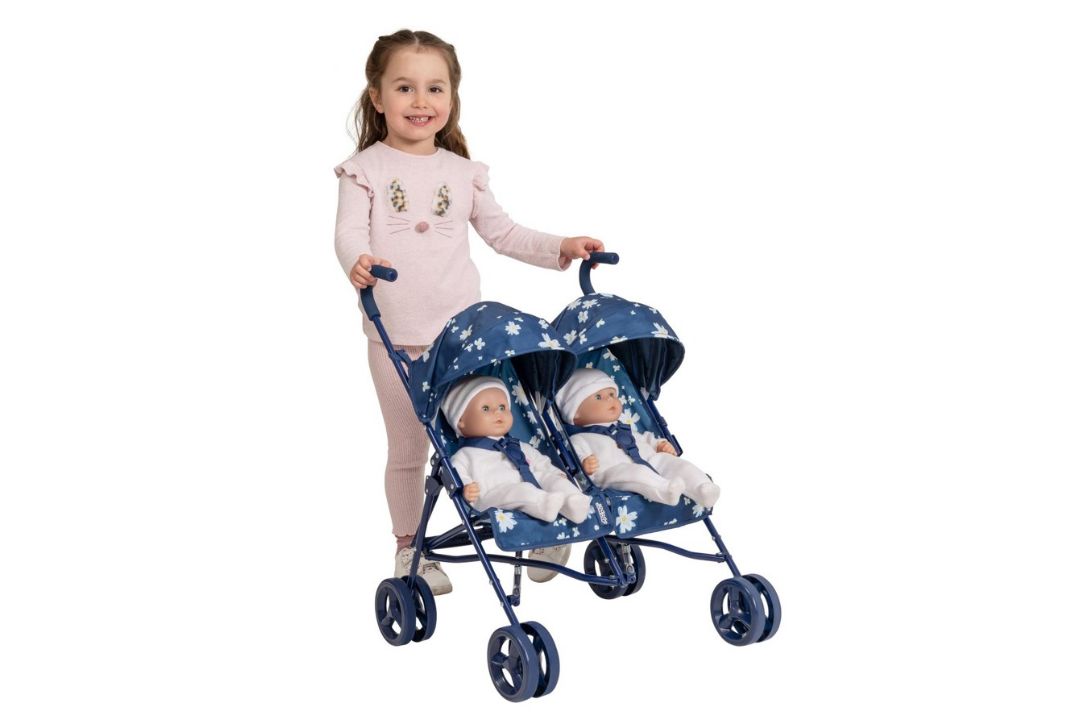 (1C). Lot RRP £151. 6x Baby Items. 1x Mama & Papas Junior Twin Cruise Stroller RRP £45. 1x Dreambab - Image 1 of 11