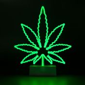 (R3) RRP £18 Per Unit. Approx 60 x ‘Neon Leaf – Lay Back, Light Up 7 Chill Out’ LED Lights. Free St