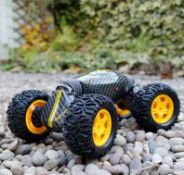 (R6) Tech & Toys Under Shelving. Large Box Of RC Race Trucks. 2 x Boxes Of Tech & Gadgets