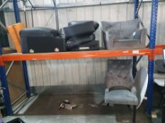 (R3) Qty Of Mixed Chairs. Some Legs Missing.