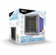 (6C) Lot RRP £260. 13x Red5 USB Portable Air Cooler Colour Changing. (All Units Have Return To Manu