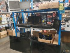 (R6) 8 x Mixed Monitors & TVs. To Include A VISTA Retail Monitor. Untested. Spares / Repairs