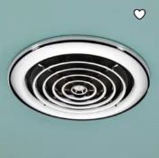 Brand New Boxed Rapide Bathroom Extractor Fan -Inline Ceiling Mounted - Chrome RRP £90 *No VAT*