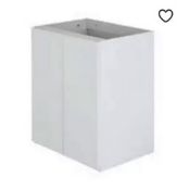 Brand New Boxed MyPlan 600 x 450mm Basin Unit - Arctic White RRP £140 *No VAT*