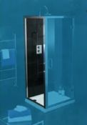 Brand New Boxed Atlas 900mm Shower Enclosure Side Panel RRP £140 *No VAT*