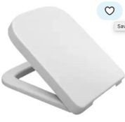 Brand New Boxed Scene White Soft Close Toilet Seat RRP £54 **No VAT**