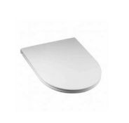 Brand New Boxed RAK Ceramics Resort Quick Release Soft Close Toilet Seat - White RRP £66 *No VAT*