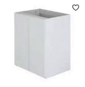 Brand New in Box MyPlan 600 x 450mm Basin Unit - Arctic White RRP £140 *No VAT*