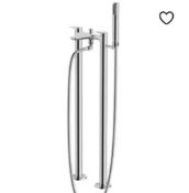 Brand New Boxed Aero Floorstanding Bath Shower Mixer Tap - Chrome RRP £330 *No VAT*