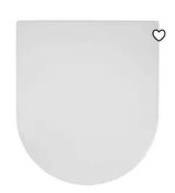 Brand New Boxed Bathstore Falcon Slim Toilet Seat - White RRP £55 **No VAT**