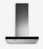 AEG DBE5761HG 70cm Chimney Cooker Hood, A Energy Rating, Stainless Steel RRP £709 **No Vat**