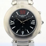 Pierre Balmain / Swiss Chronograph Date - Gentlmen's Steel Wrist Watch