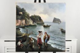 Oil on Canvas by Italian artist Amoroso