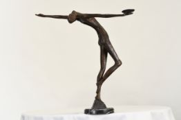 Modern Bronze Sculpture