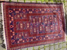 Antique Medium Size Persian Wool Rug