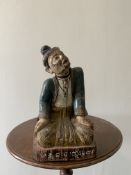 19th Century Mandalay Burmese Nobleman in Meditation