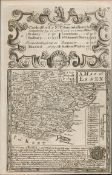Britannia Depicta E Bowen c1730 Map Essex Chelmsford Braintree Sudbury.