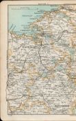 Dublin Meath Roscommon Sligo Leitrim Antique Map 7.