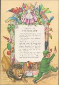 70 Years Old Alice In Wonderland Guinness Print 