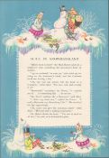 70 Years Old Alice In Wonderland Guinness Print Alice in Snowmansland