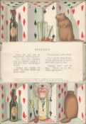 Double Sided Guinness Illustration Page 1952 Alice 