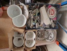 Mixed Lot Crockery and Utensils - NO VAT