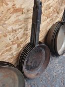 Vogue Skillet Frying Pans x 6 NO VAT