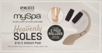 Homedics - My Spa Heavenly soles 2 in 1 Instant Pedi