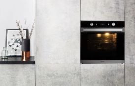 (36/Mez) RRP £575. Hotpoint Class 7 SI7 864 SC IX Electric Single Built In Oven Stainless Steel....