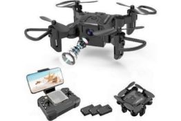 Brand New Boxed 4D-V2 Mini Drone HD Pictures and Live Videos V2 equipped with 720P HD Wi-Fi