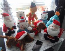 AZ132 Xmas Lot 1, Battery Operated Soft Toys, RRP Approx. £150