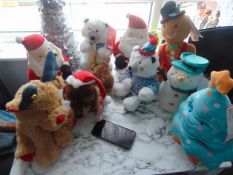 AZ135.Xmas Lot 2, Battery Operated Soft Toys