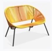 John Lewis & Partners Salsa 2-Seater Garden Bench Stock Number 82089635