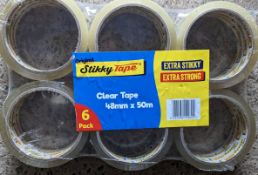 24 Rolls of Clear Tape