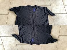 3XLT Black T-Shirt by The Big Tee Shirt Company