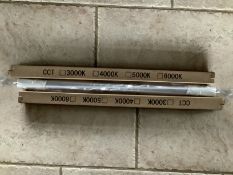 6 x LED 2 Foot Replacement Tubes 2 Pin 6000k 11w