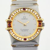 Omega / Constellation Diamond Bezel - Lady's Steel Wrist Watch