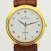 Blancpain / Villeret - Gentlmen's Yellow Gold Wrist Watch