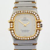 Omega / Constellation Diamond Bezel - Lady's Steel Wrist Watch