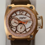 Wyler Geneve / CODE S - Gentlmen's Yellow Gold Wrist Watch