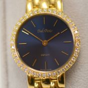 Paul Picot / Diamond - Lady's Yellow Gold Wrist Watch