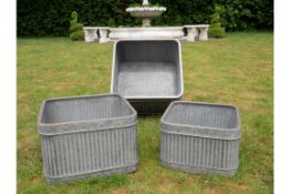 Set of 3 Square Tubs