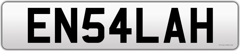 Enshallah إن شاء الله Alah Salah Make Dreams Come True JN54LAH Private Plate 786