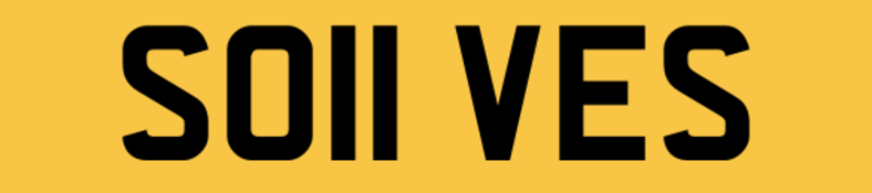 SO11 VES Solves Problem Solution Sol Loves Cherished Private Number Plate 786