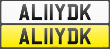 AL11 YDK Number Plate - Currently on Retention *NO VAT*