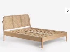 John Lewis Rattan Bed Frame, King Size, Oak RRP £729