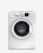 Hotpoint NSWM743UWUKN Freestanding Washing Machine, 7kg Load, 1400rpm Spin, White RRP £279
