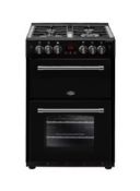 Belling Farmhouse 60G Gas Cooker, 60cm Wide, Black RRP £1099